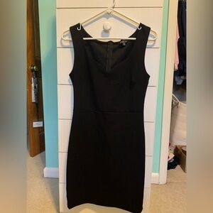 Lulu's Classic Black Mini Dress